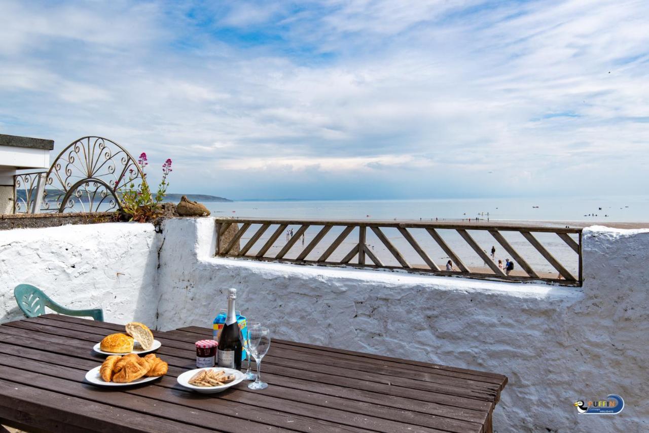 Kilmore - Beach Front House, Direct Beach Access, Spectacular Sea Views Saundersfoot Luaran gambar